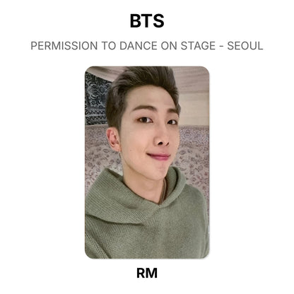 BTS PERMISSION TO DANCE ON STAGE - SEOUL Offizielle Photocard