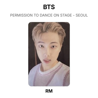 BTS PERMISSION TO DANCE ON STAGE - SEOUL Offizielle Photocard
