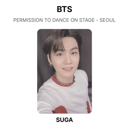 BTS PERMISSION TO DANCE ON STAGE - SEOUL Offizielle Photocard