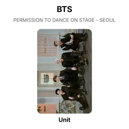 BTS PERMISSION TO DANCE ON STAGE - SEOUL Offizielle Photocard