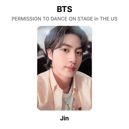 BTS PERMISSION TO DANCE ON STAGE in THE US Official Photocard