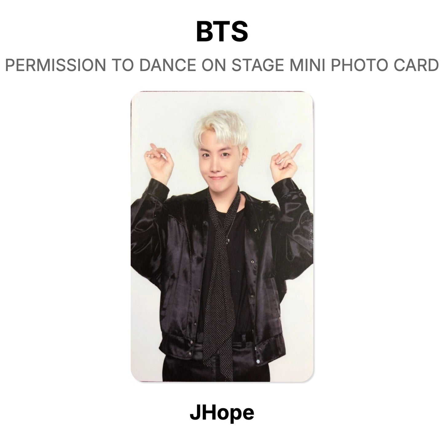BTS PERMISSION TO DANCE ON STAGE MINI PHOTO CARD Official Photocard