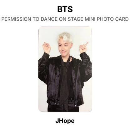 BTS PERMISSION TO DANCE ON STAGE MINI PHOTO CARD Official Photocard