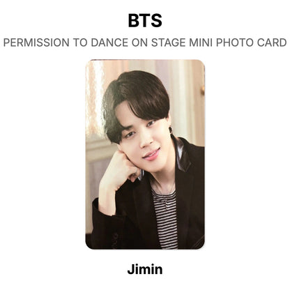 BTS PERMISSION TO DANCE ON STAGE MINI PHOTO CARD Official Photocard