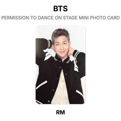 BTS PERMISSION TO DANCE ON STAGE MINI PHOTO CARD Official Photocard