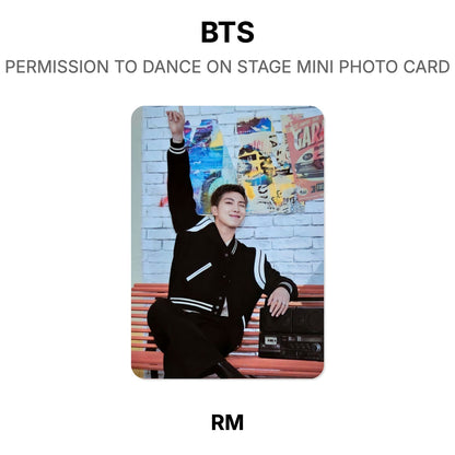 BTS PERMISSION TO DANCE ON STAGE MINI PHOTO CARD Official Photocard