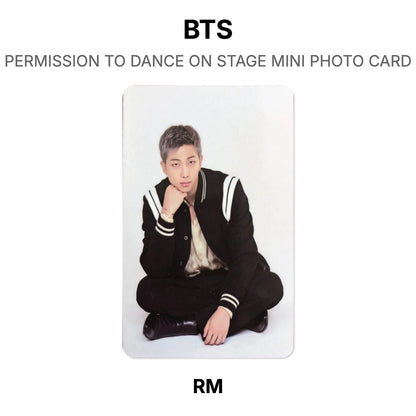 BTS PERMISSION TO DANCE ON STAGE MINI PHOTO CARD Official Photocard
