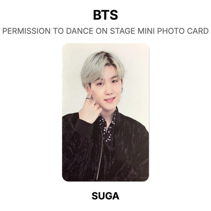BTS PERMISSION TO DANCE ON STAGE MINI PHOTO CARD Official Photocard