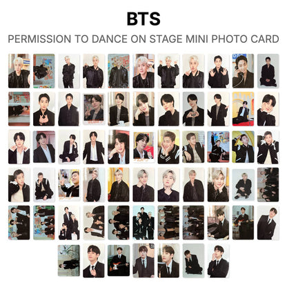 BTS PERMISSION TO DANCE ON STAGE MINI PHOTO CARD Official Photocard