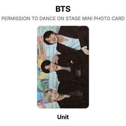 BTS PERMISSION TO DANCE ON STAGE MINI PHOTO CARD Official Photocard