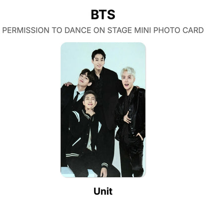 BTS PERMISSION TO DANCE ON STAGE MINI PHOTO CARD Official Photocard