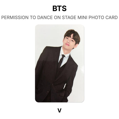 BTS PERMISSION TO DANCE ON STAGE MINI PHOTO CARD Official Photocard