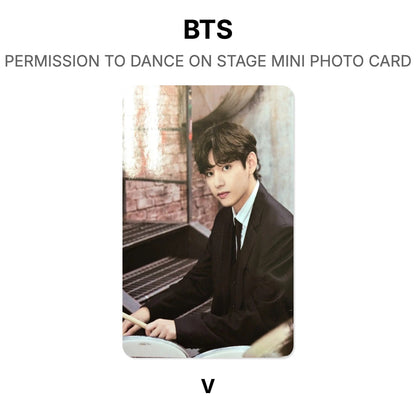 BTS PERMISSION TO DANCE ON STAGE MINI PHOTO CARD Official Photocard