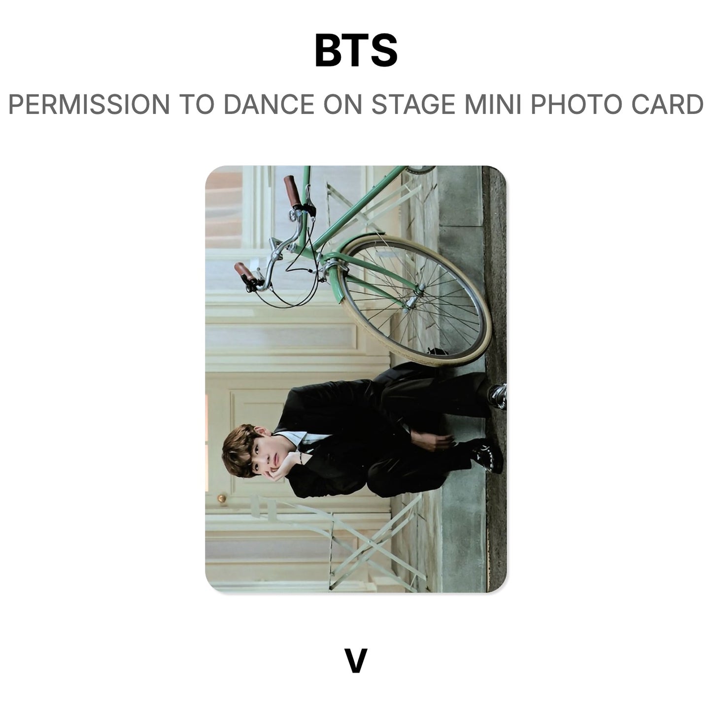 BTS PERMISSION TO DANCE ON STAGE MINI PHOTO CARD Official Photocard