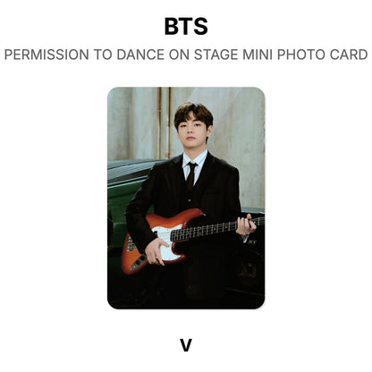 BTS PERMISSION TO DANCE ON STAGE MINI PHOTO CARD Official Photocard