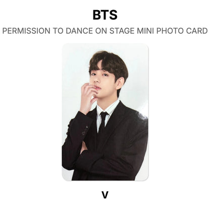 BTS PERMISSION TO DANCE ON STAGE MINI PHOTO CARD Official Photocard