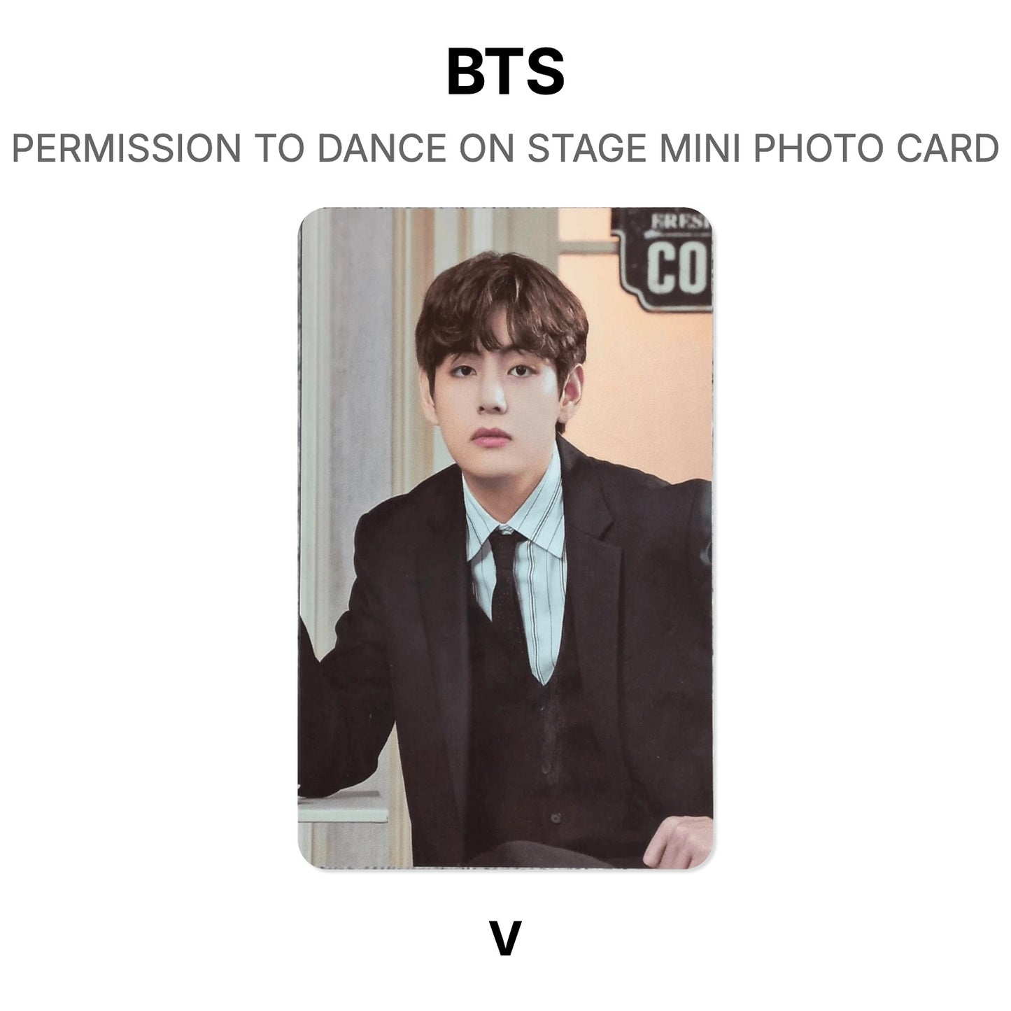 BTS PERMISSION TO DANCE ON STAGE MINI PHOTO CARD Official Photocard