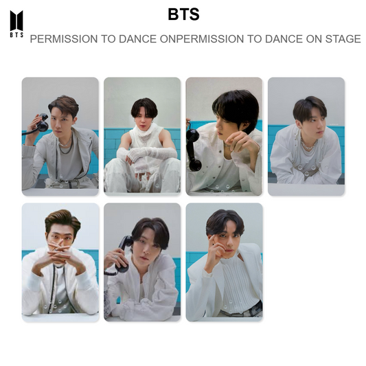 BTS PERMISSION TO DANCE ONPERMISSION TO DANCE ON STAGE - LIVE YES24 STAGE - LIVE photocard resmi