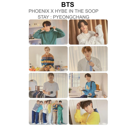 BTS PHOENIX X HYBE IN THE SOOP STAY : PYEONGCHANG Official Photocard