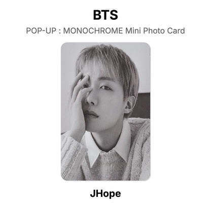 BTS POP-UP : MONOCHROME Mini Photo Card Offizielle Photocard