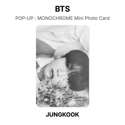 BTS POP-UP : MONOCHROME Mini Photo Card Offizielle Photocard