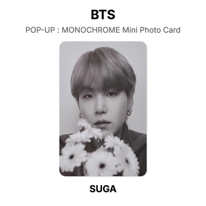 BTS POP-UP : MONOCHROME Mini Photo Card Offizielle Photocard