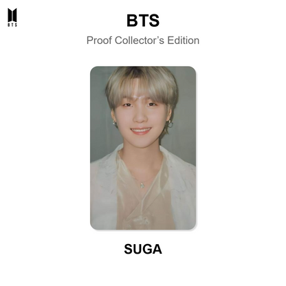 BTS Proof Collector’s Edition photocard oficial