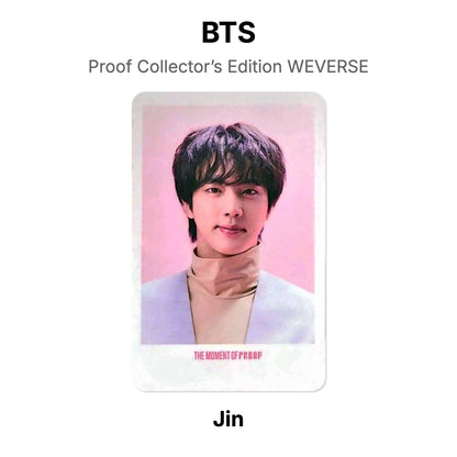 BTS Proof Collector’s Edition WEVERSE Official Photocard