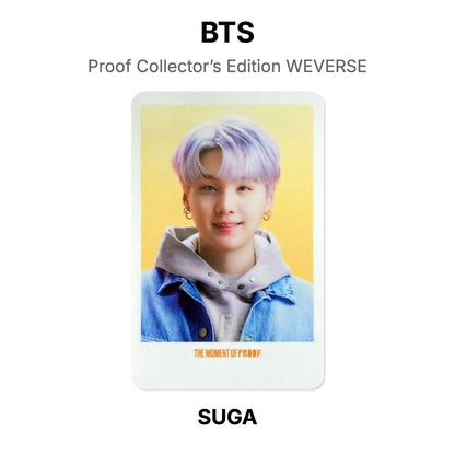 BTS Proof Collector’s Edition WEVERSE Official Photocard
