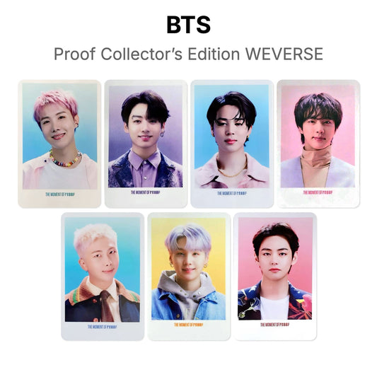 BTS Proof Collector’s Edition WEVERSE Official Photocard