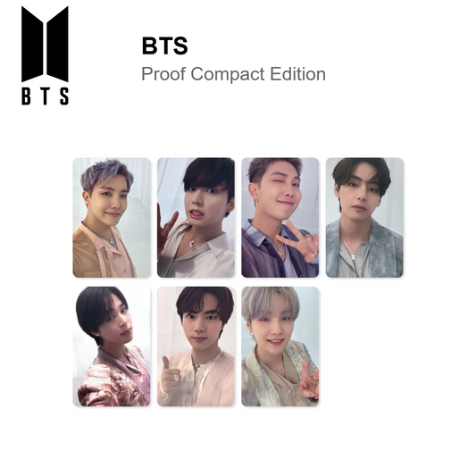 BTS Proof Compact Edition photocard officielle