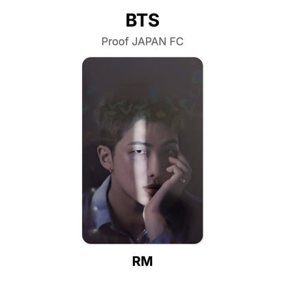 BTS Proof JAPAN FC Official Photocard