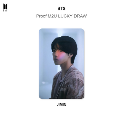 BTS Proof M2U LUCKY DRAW Offizielle Photocard