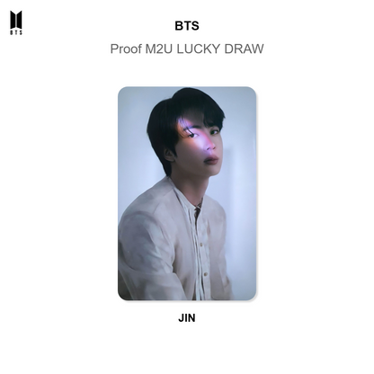 BTS Proof M2U LUCKY DRAW Offizielle Photocard