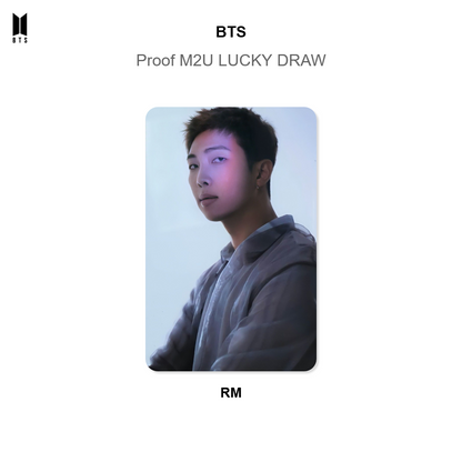 BTS Proof M2U LUCKY DRAW Offizielle Photocard