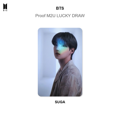 BTS Proof M2U LUCKY DRAW Offizielle Photocard