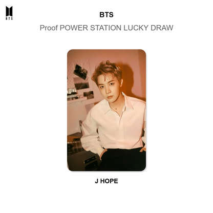 BTS Proof POWER STATION LUCKY DRAW Official Photocard