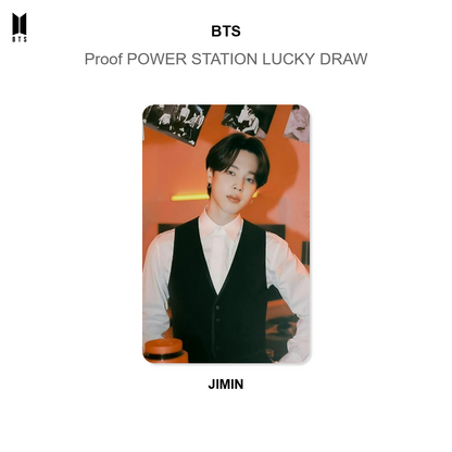 BTS Proof POWER STATION LUCKY DRAW Official Photocard