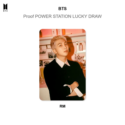 BTS Proof POWER STATION LUCKY DRAW Official Photocard