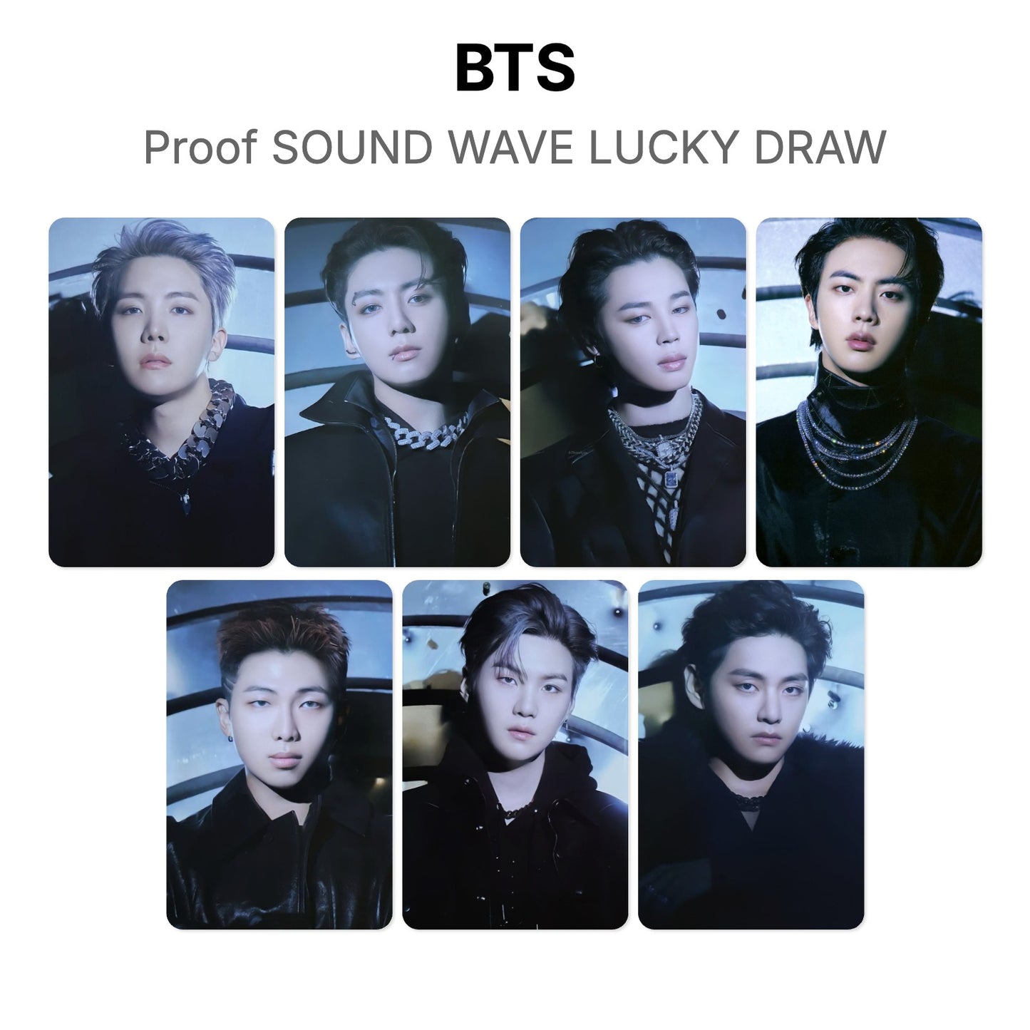 BTS Proof SOUND WAVE LUCKY DRAW Official Photocard