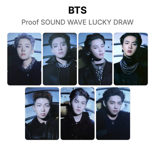 BTS Proof SOUND WAVE LUCKY DRAW Official Photocard
