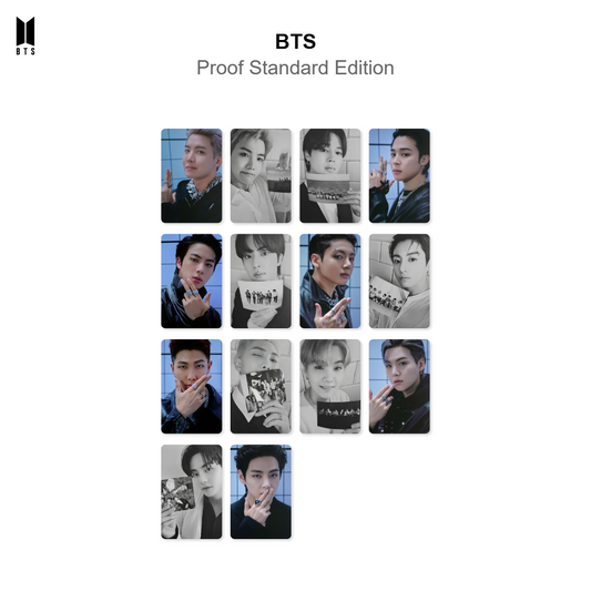 BTS Proof Standard Edition photocard resmi