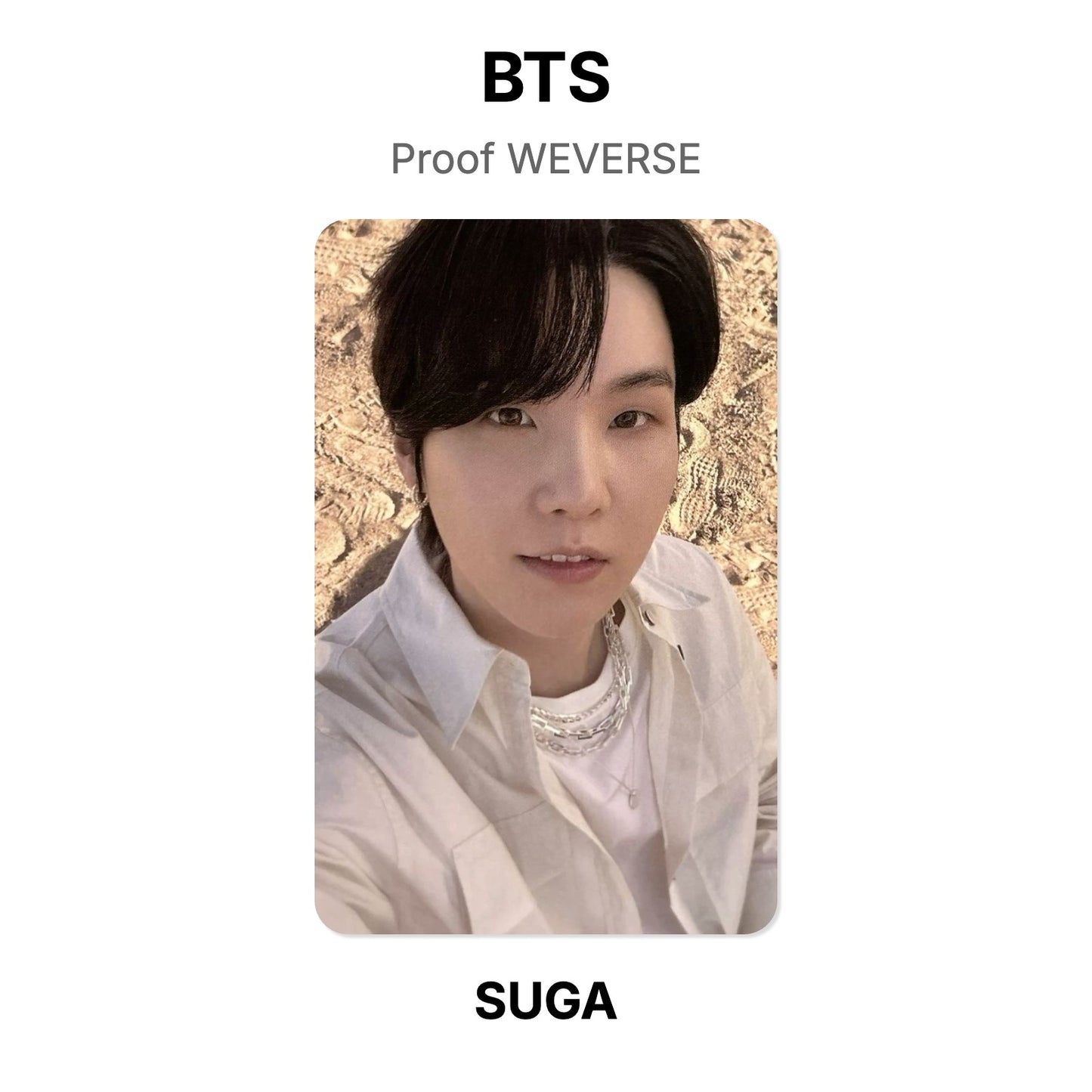 BTS Proof WEVERSE officiële Photocard