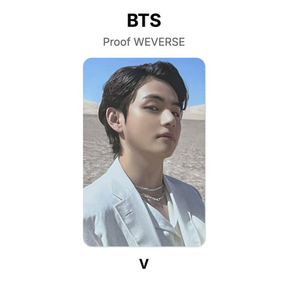 BTS Proof WEVERSE officiële Photocard