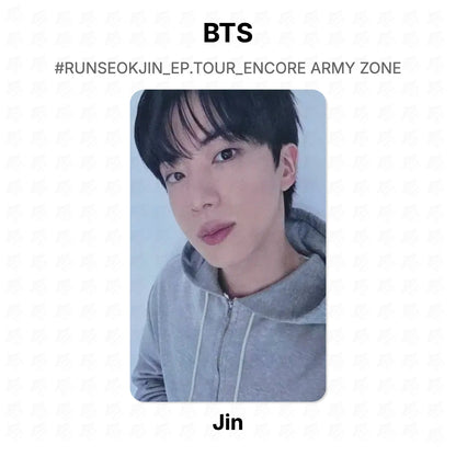 BTS #RUNSEOKJIN_EP.TOUR_ENCORE ARMY ZONE Official Photocard