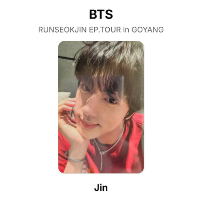BTS RUNSEOKJIN EP.TOUR in GOYANG โฟโต้การ์ดของแท้