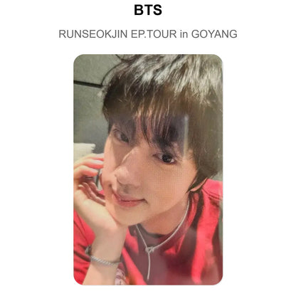 BTS RUNSEOKJIN EP.TOUR in GOYANG โฟโต้การ์ดของแท้