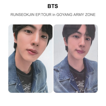 BTS RUNSEOKJIN EP.TOUR in GOYANG ARMY ZONE photocard oficial
