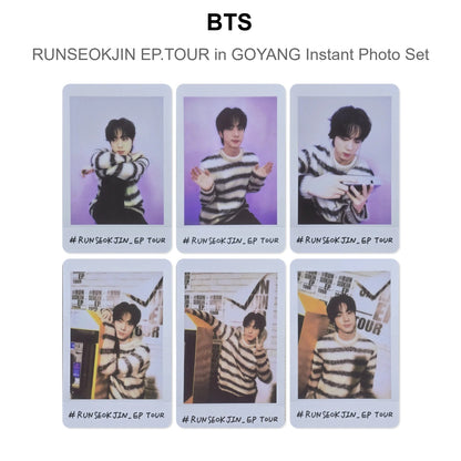 BTS RUNSEOKJIN EP.TOUR in GOYANG Instant Photo Set โฟโต้การ์ดของแท้