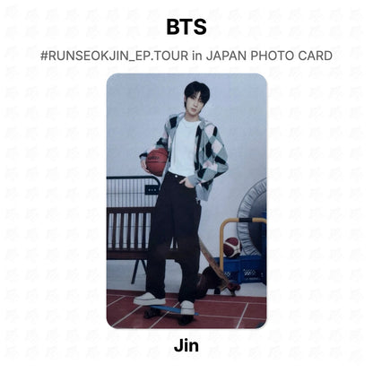 BTS #RUNSEOKJIN_EP.TOUR in JAPAN PHOTO CARD Official Photocard